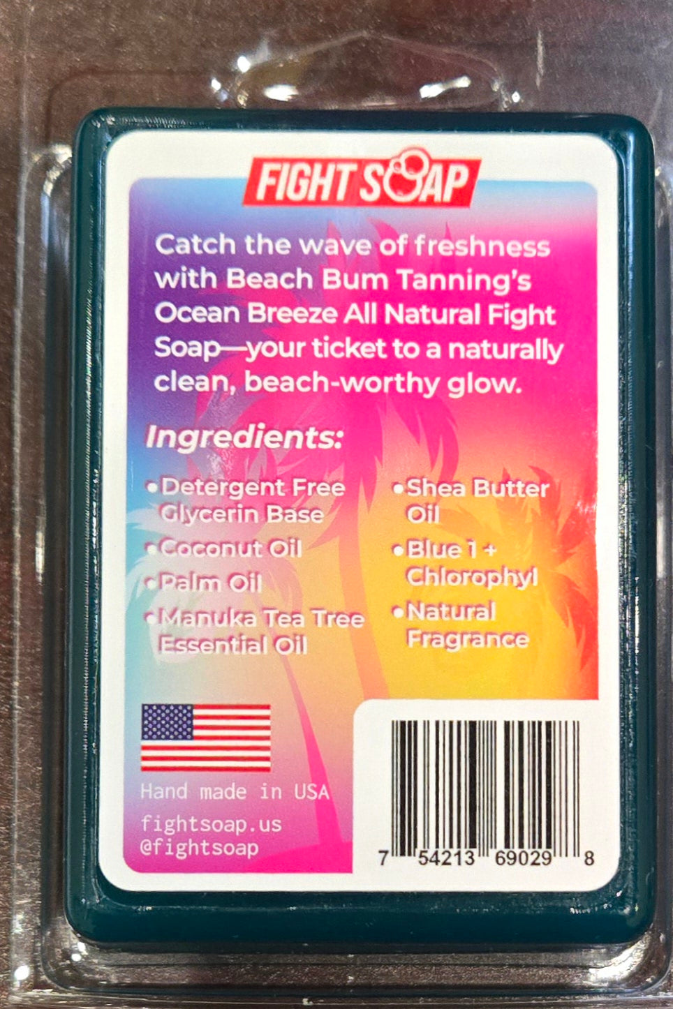 Beach Bum Tanning Fight Soap