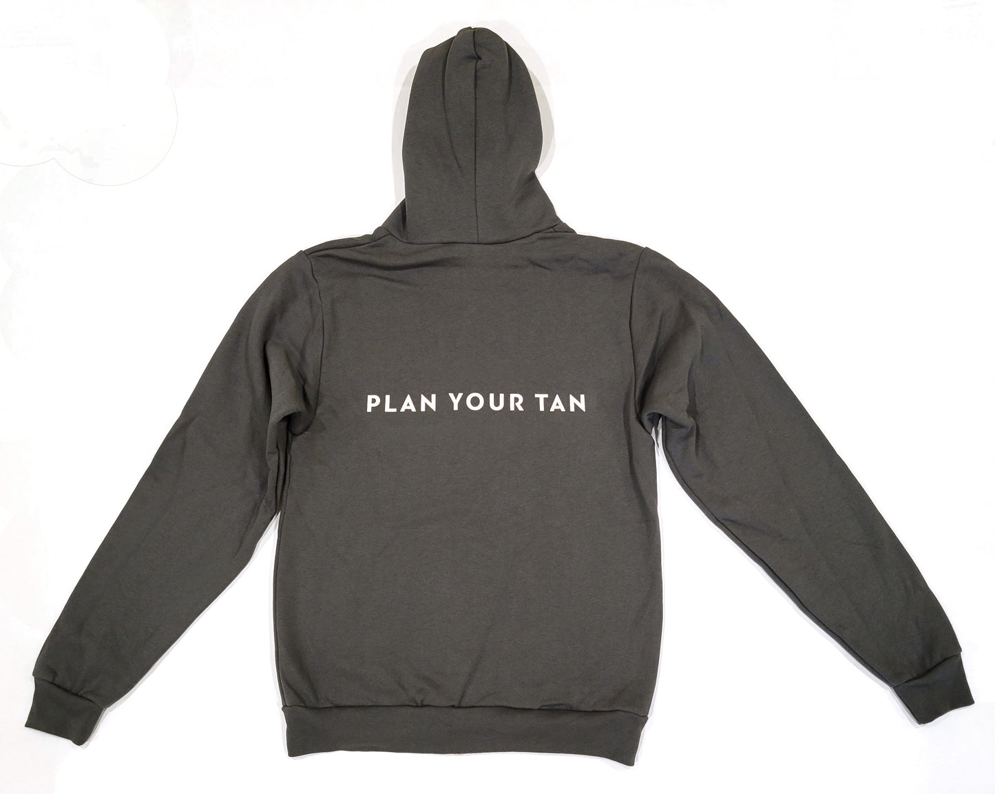 Plan Your Tan Unisex Zip-Up Hooded Sweatshirt